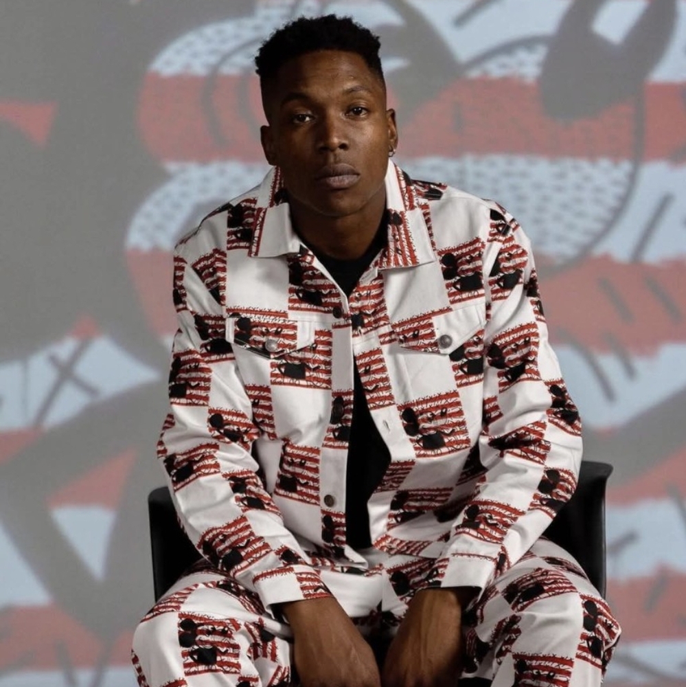 Disney Mickey Mouse‎ x Keith Haring ButtonUp Size M Diamond Supply collaboration